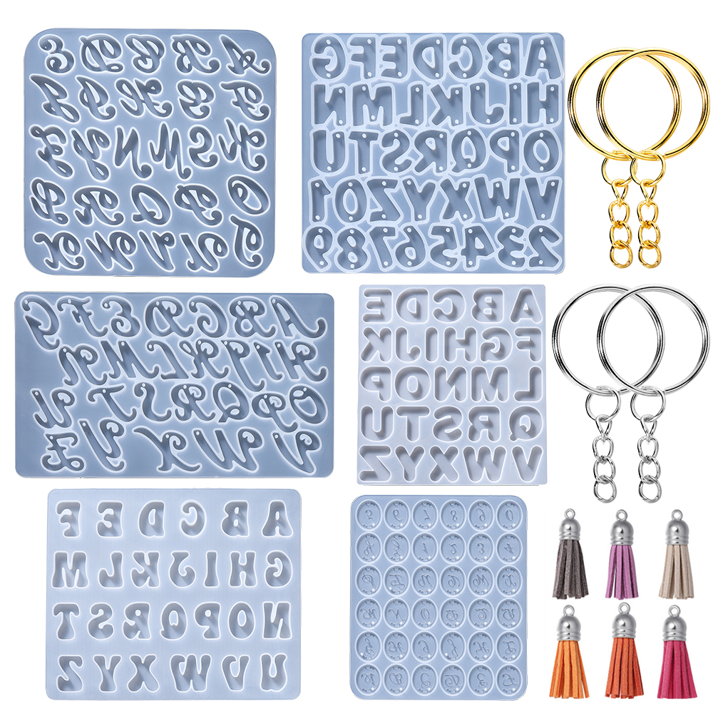 Resin Art Pro - Alphabet Epoxy Resin Silicone Mold Letter