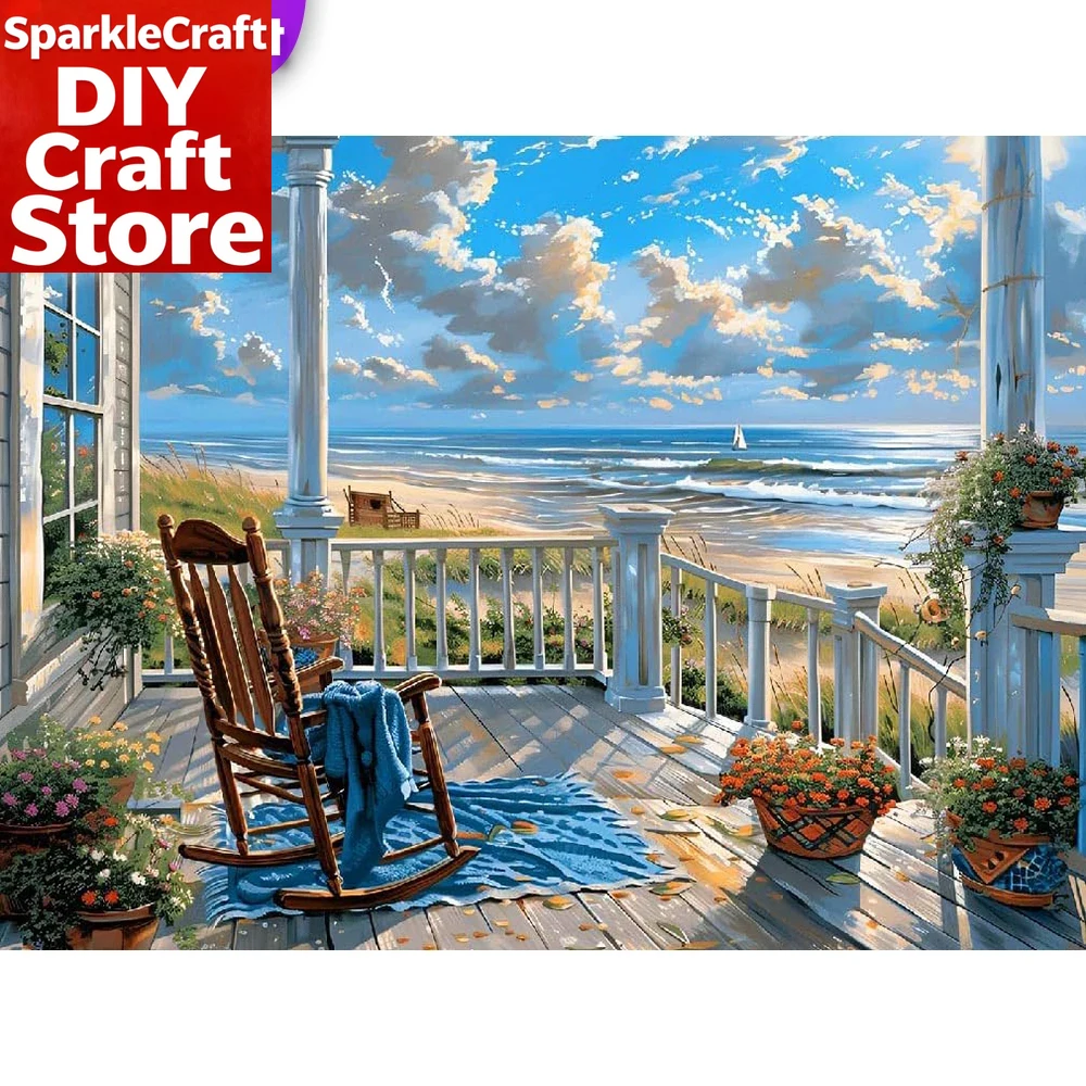 Resin Art Supplies - 1PC frameless Full Square Round Diamond