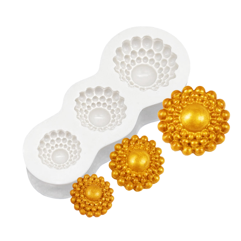 Resin Art Tools - Gemstone Silicone Mold Sugarcraft Cupcake Baking