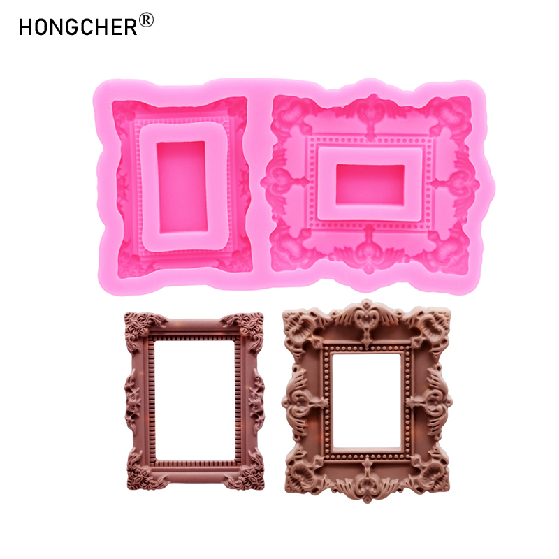 Resin Art Tools - European embossed small photo frame sculpture