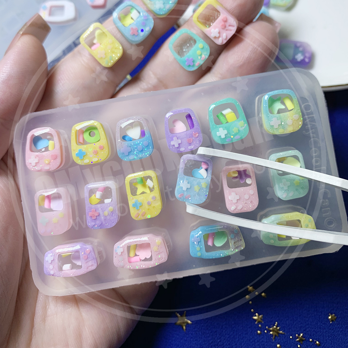 Resin Art Tools - Silicon Resin Mold -uv-Epoxy Resin Craft