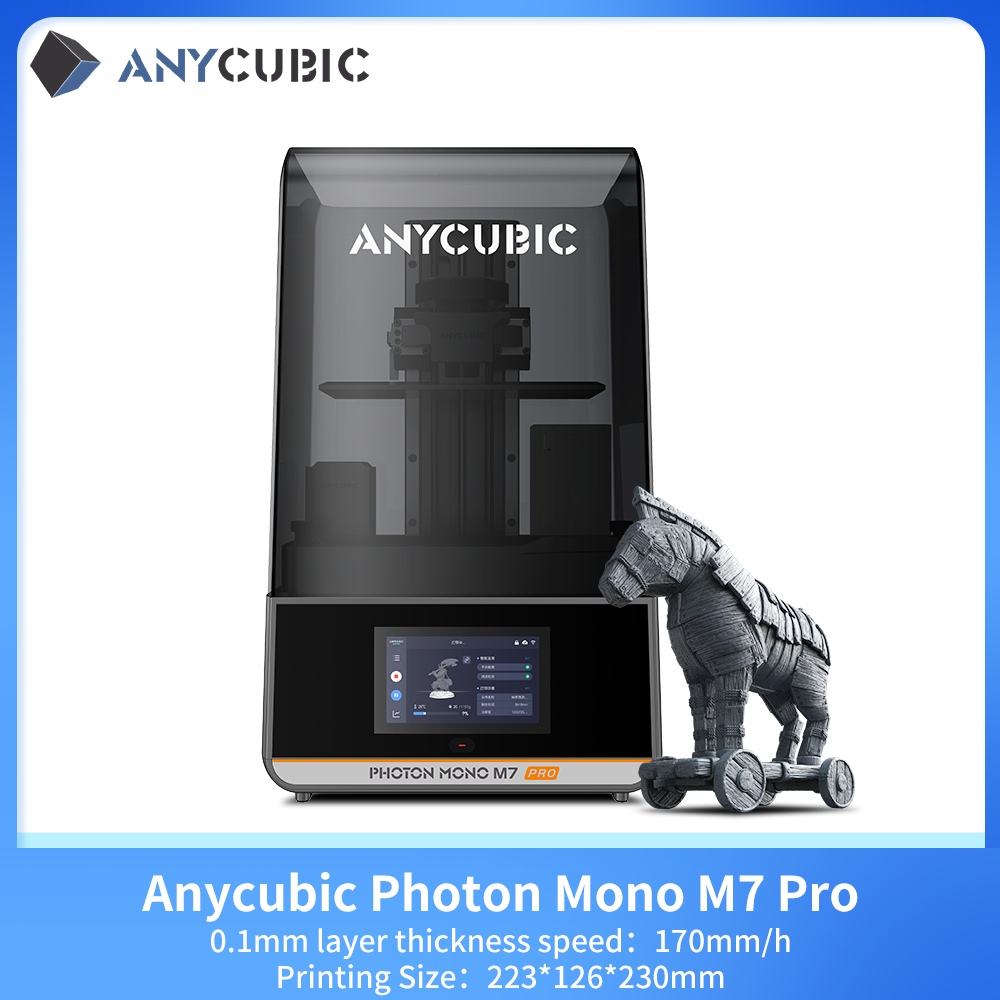 ANYCUBIC Photon Mono M7 Pro UV – обзор и цена Resin Art Pro