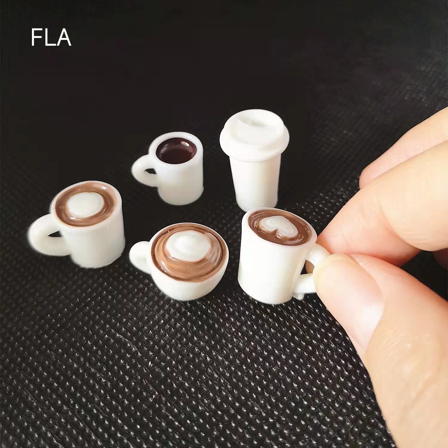 10pcs/bag Resin Coffee Cup Cut – обзор и цена Resin Art Phone Case