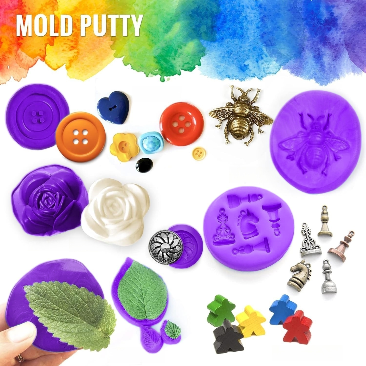 Silicone Putty - Flexible Sili – обзор и цена Resin Art Tools