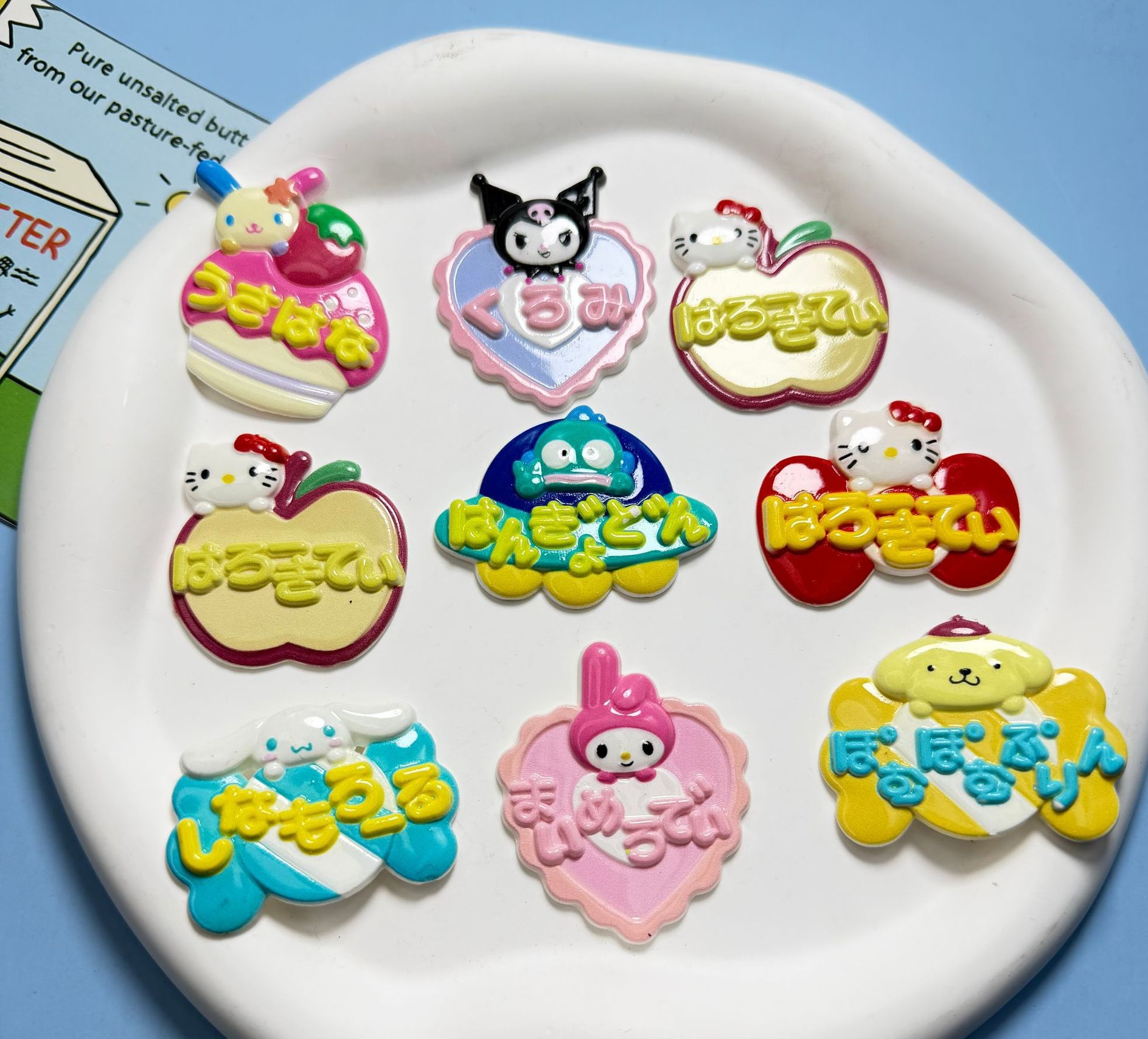 10PCS Cute Character Resin Cab – обзор и цена Resin Art Phone Case