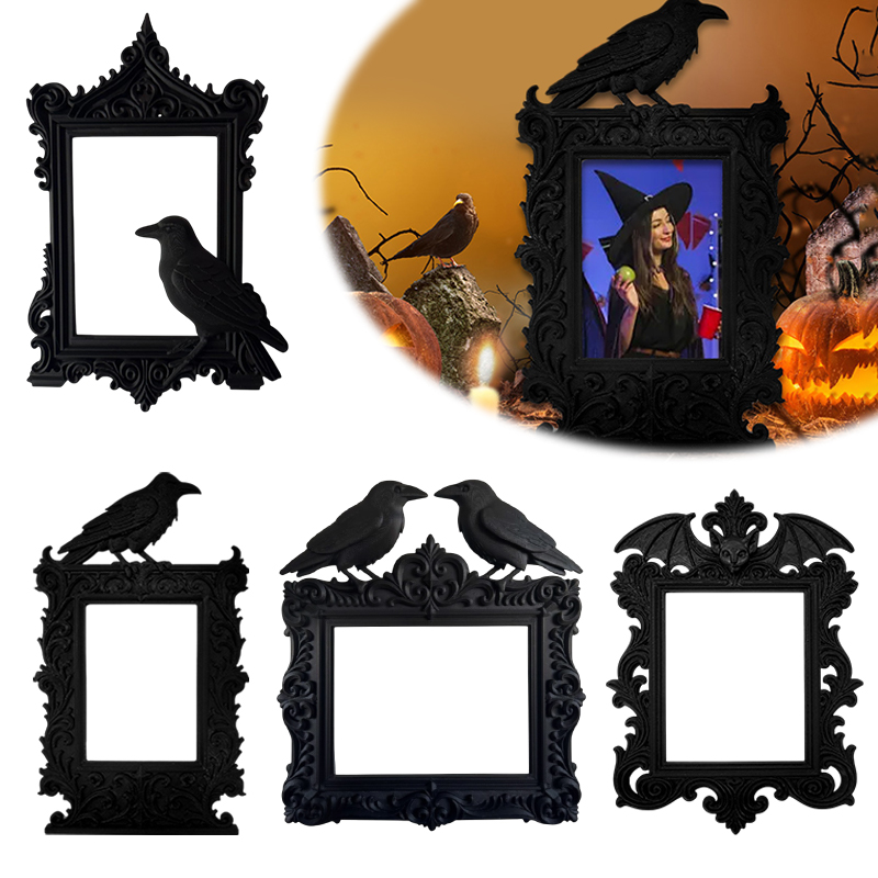 Decorations HaLLoween Crow Bat – обзор и цена Resin Art Frame