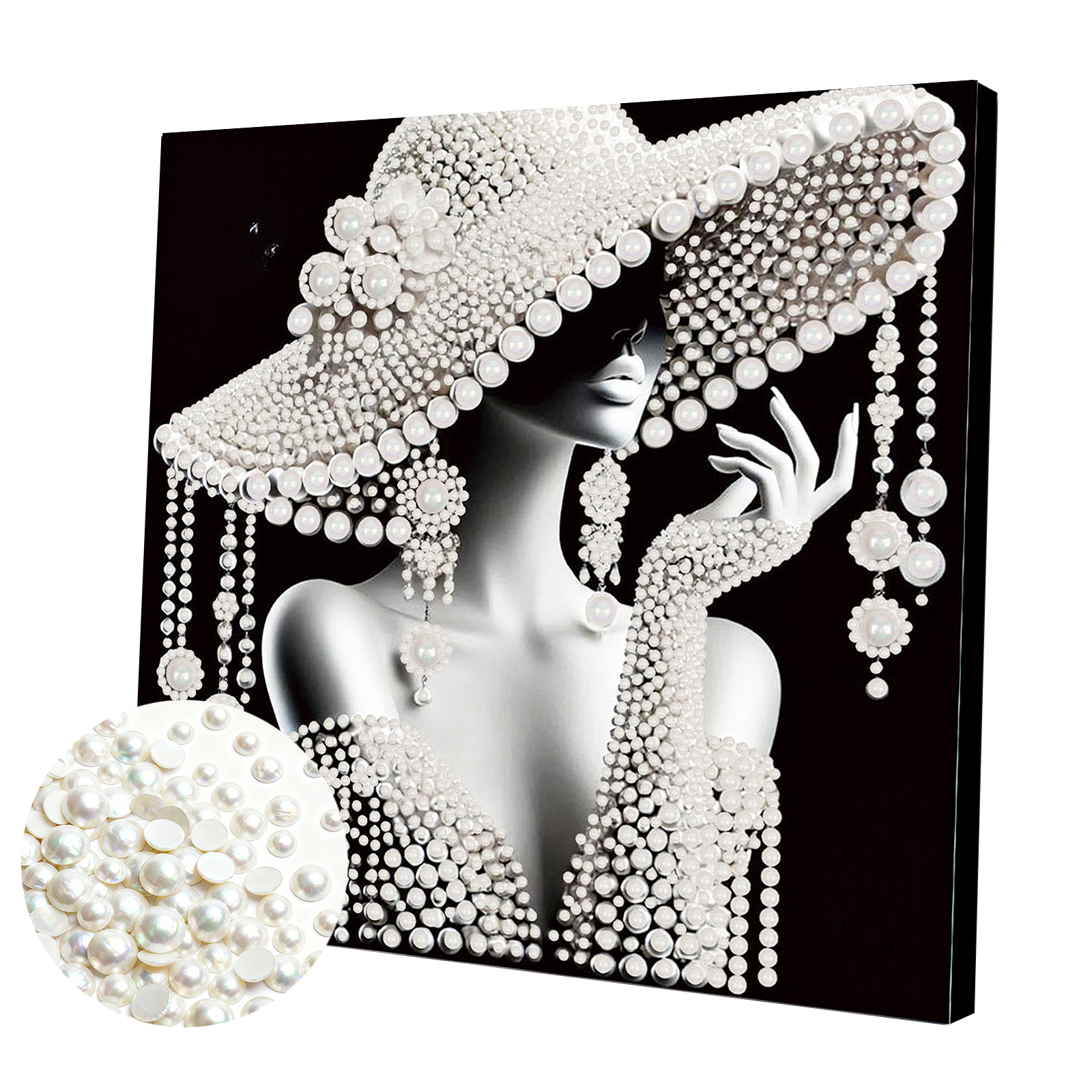 DIY Ladies Pearl Painting Art  – обзор и цена Resin Art Frame