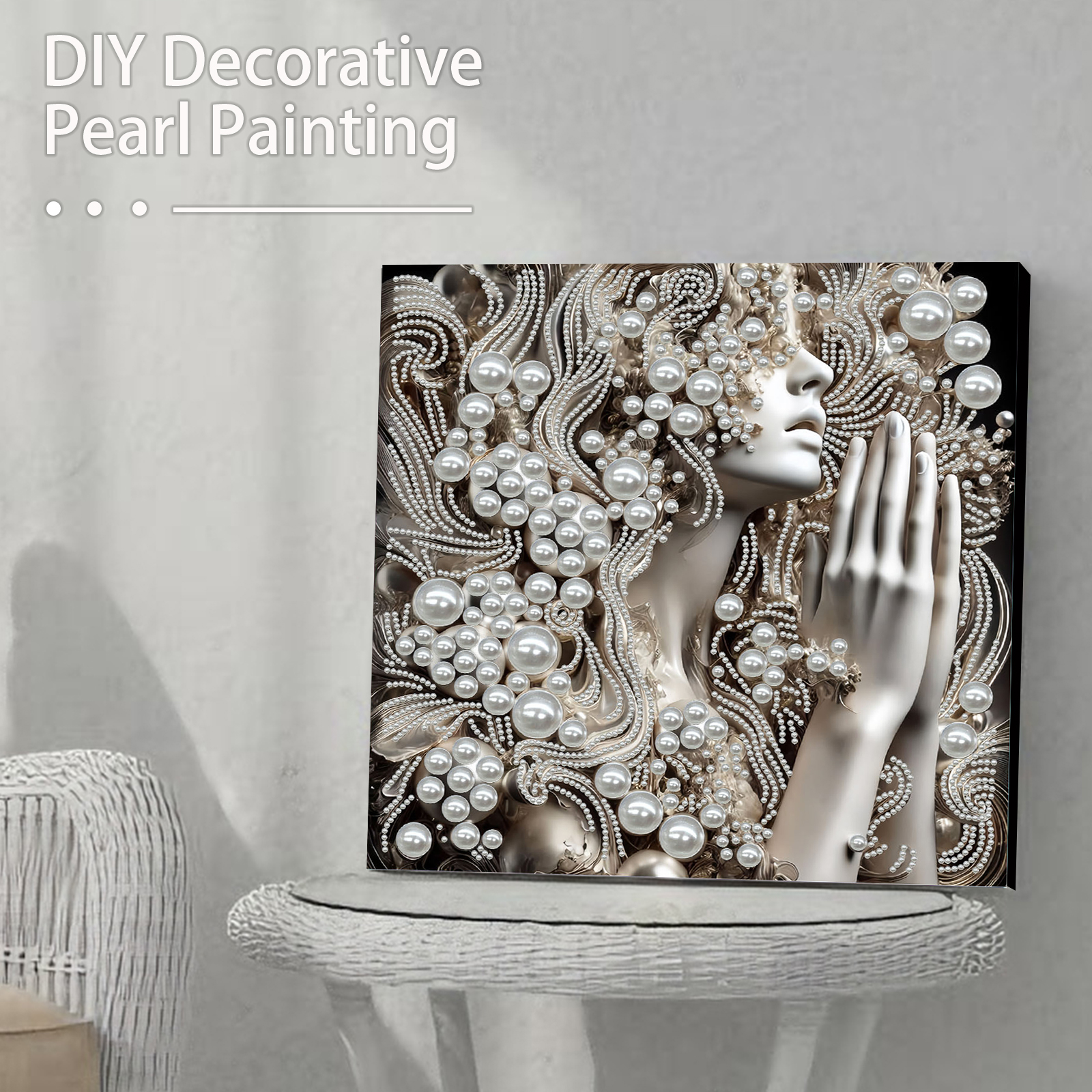DIY Ladies Pearl Painting Art  – обзор и цена Resin Art Frame