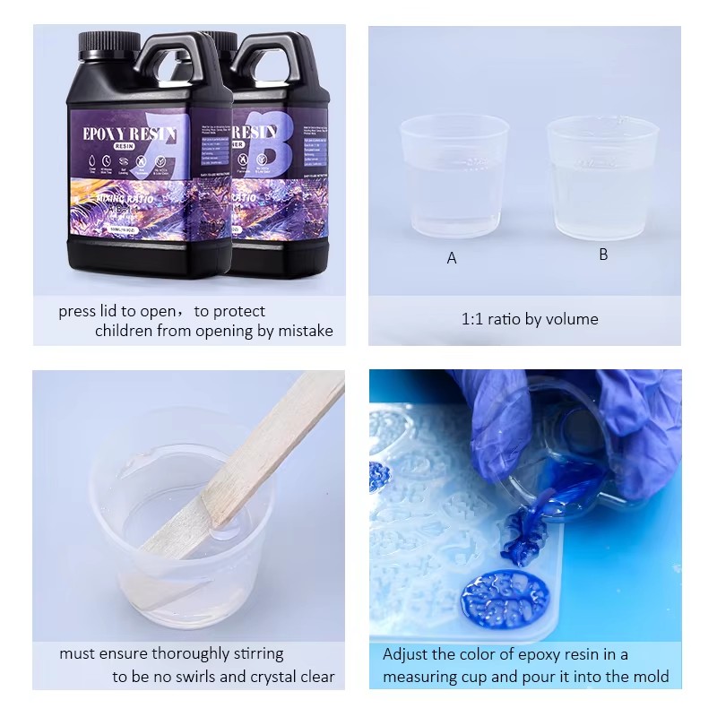 Easy Mix 1:1 Epoxy Resin Kit C – обзор и цена Resin Art Pro