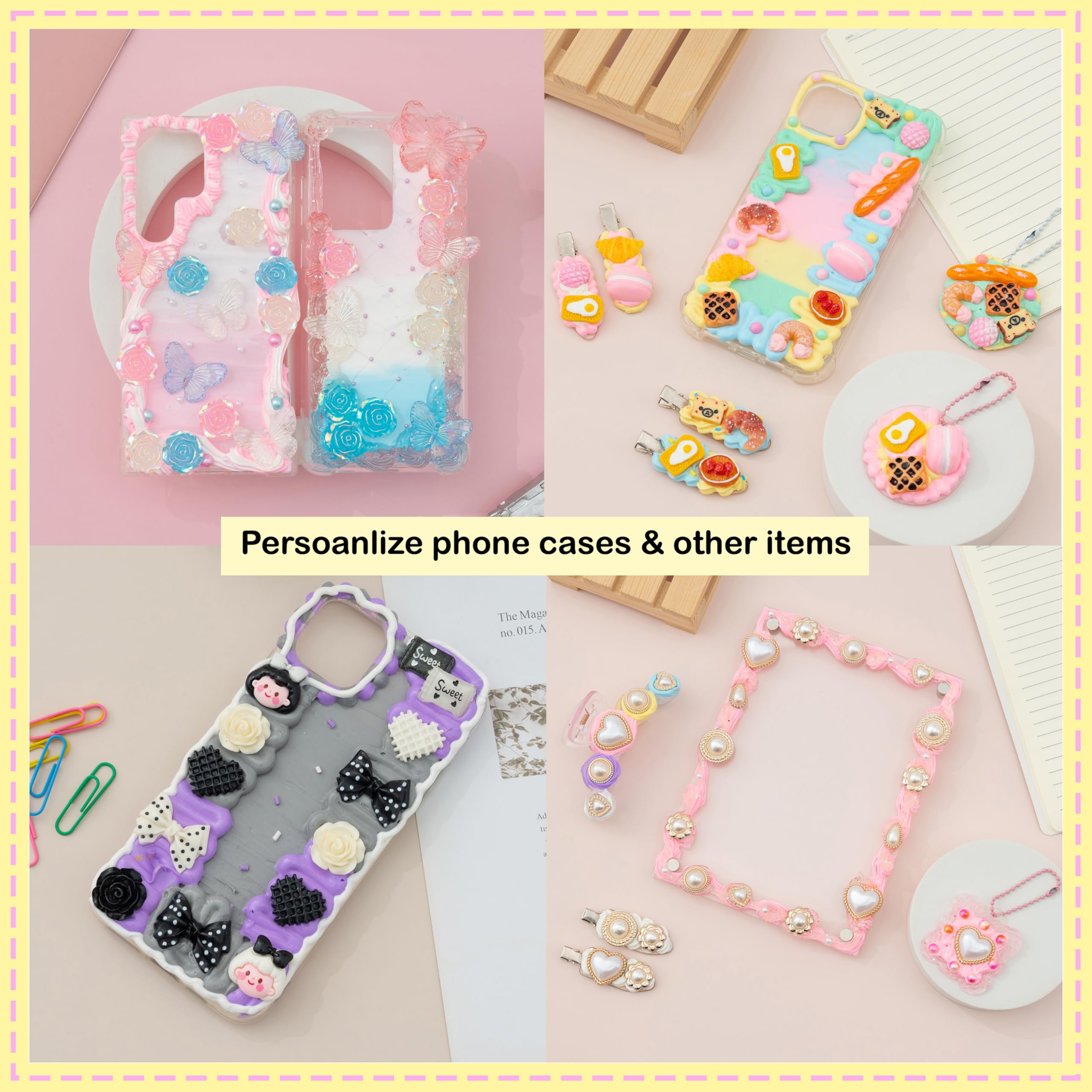 70g Starry Sky Imitation Cream – обзор и цена Resin Art Phone Case
