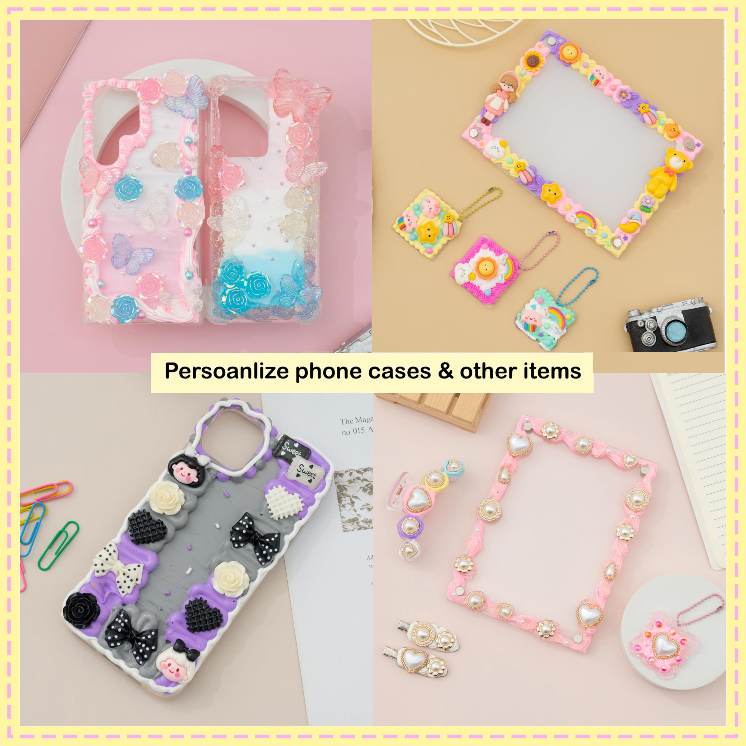 70g Starry Sky Imitation Cream – обзор и цена Resin Art Phone Case