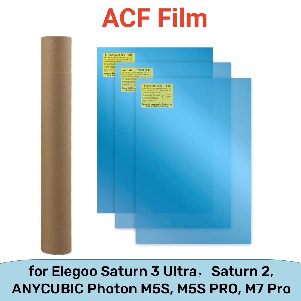 3Pcs ACF Film A4 Size 210*290m – обзор и цена Resin Art Pro