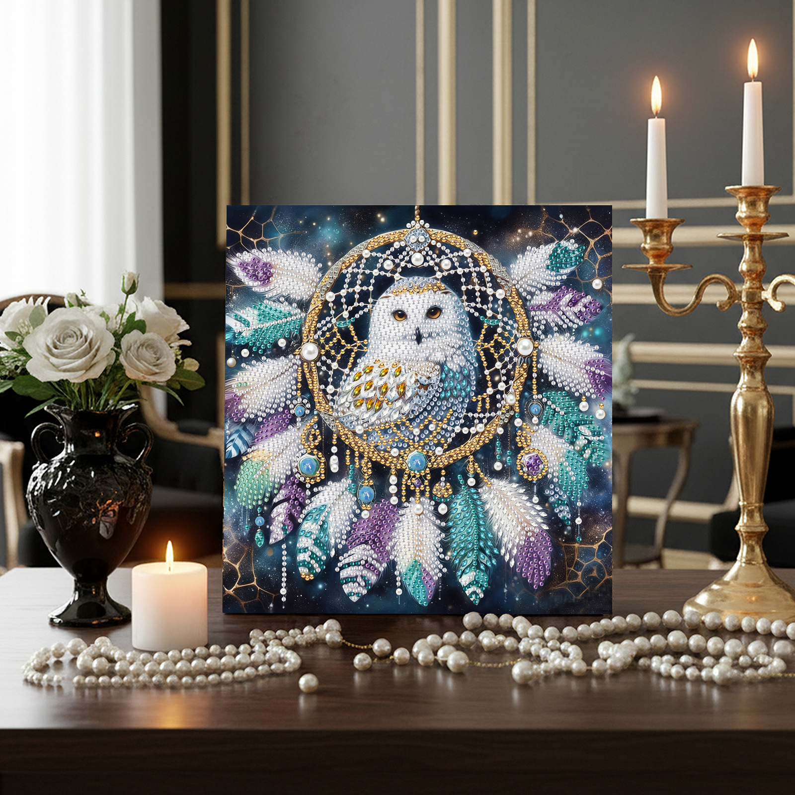Pearl Gem Diamond Art Painting – обзор и цена Resin Art Frame