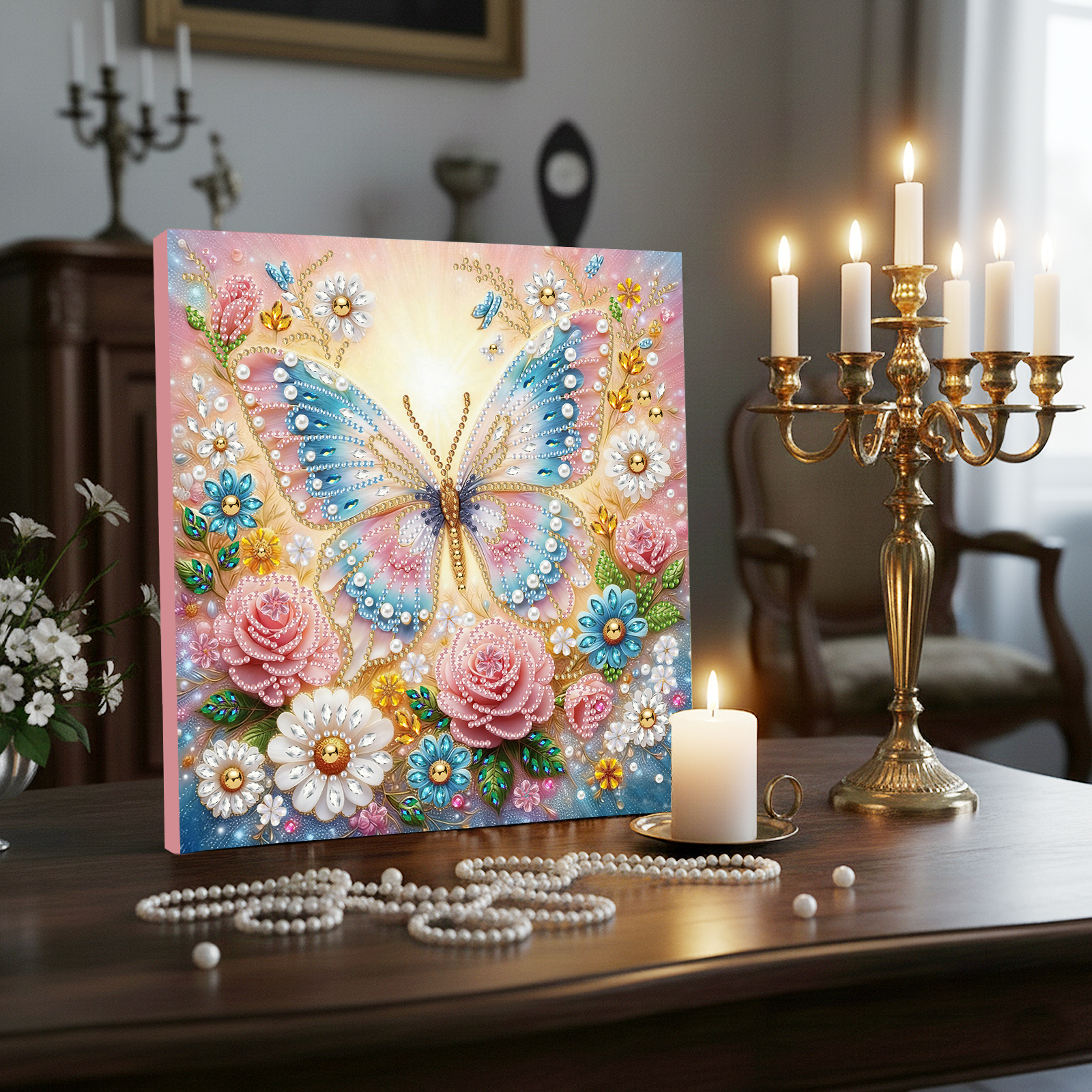 Pearl Gem Diamond Art Painting – обзор и цена Resin Art Frame