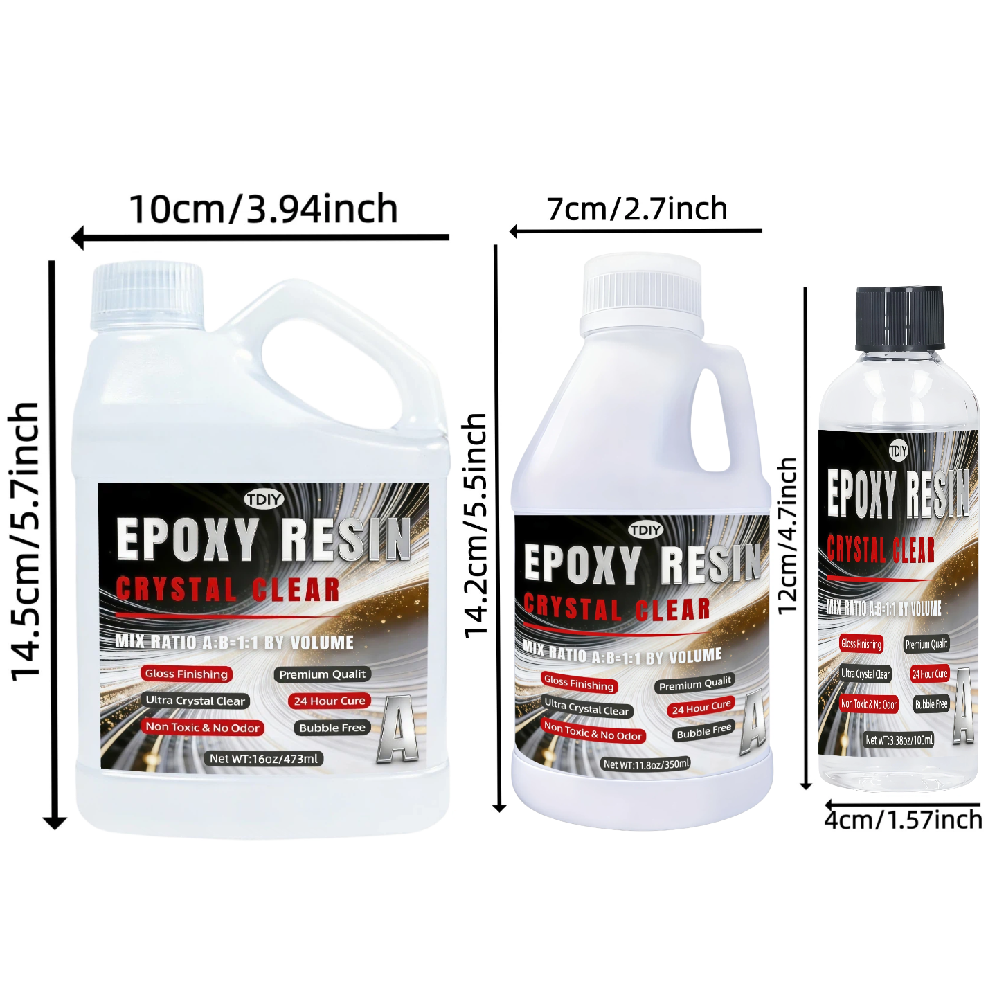 1:1 Crystal Clear Epoxy Resin  – обзор и цена Resin Art Pro
