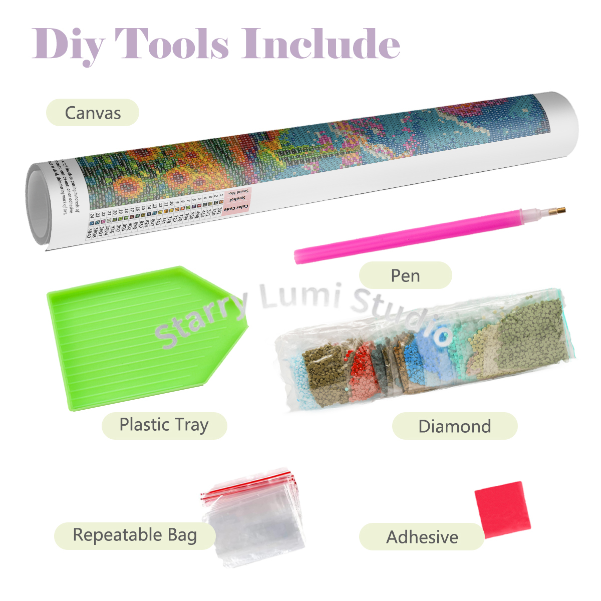 Diamond Painting Tools And Acc – обзор и цена Resin Art Tools