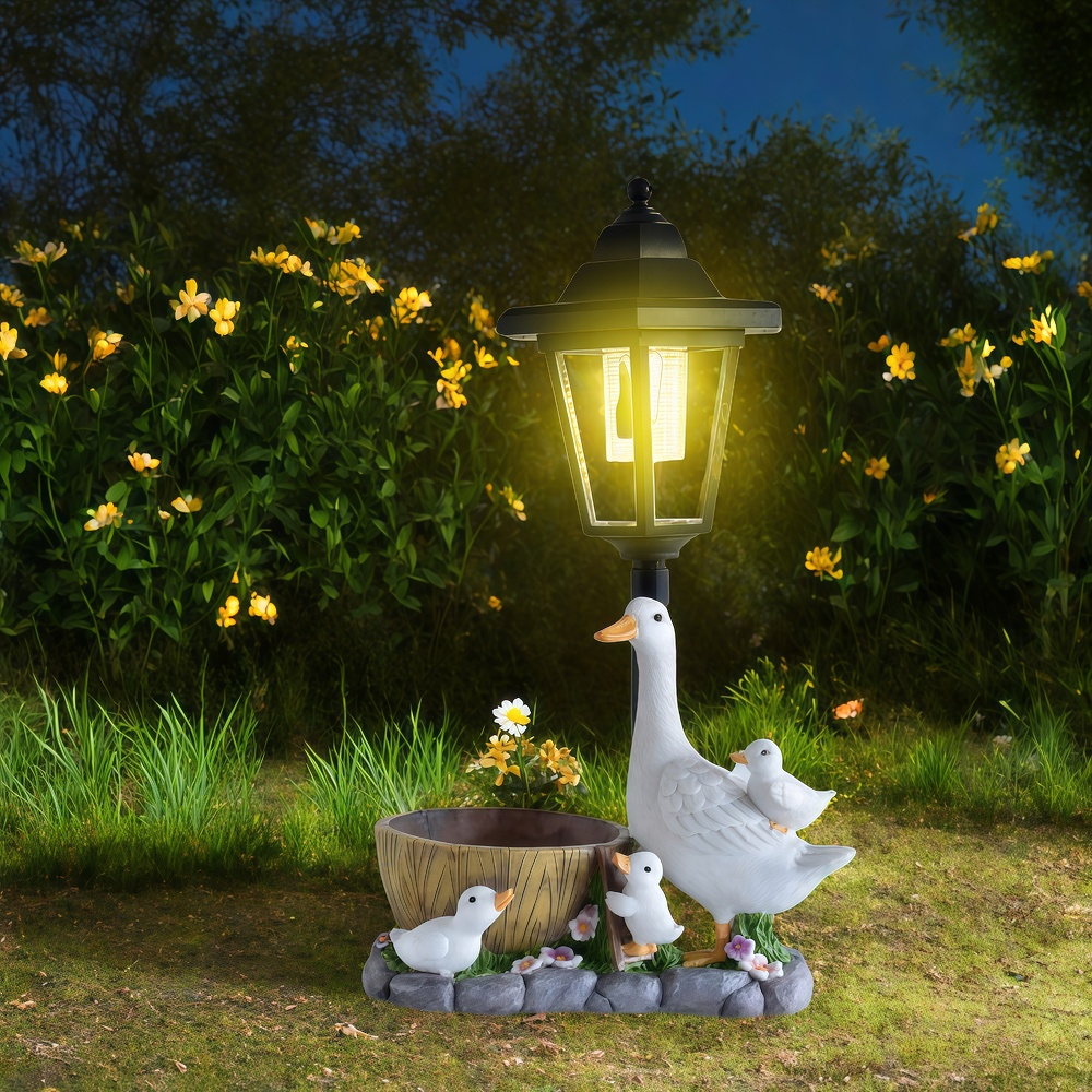 Solar Duck Night Light Garden  – обзор и цена Resin Art Supplies