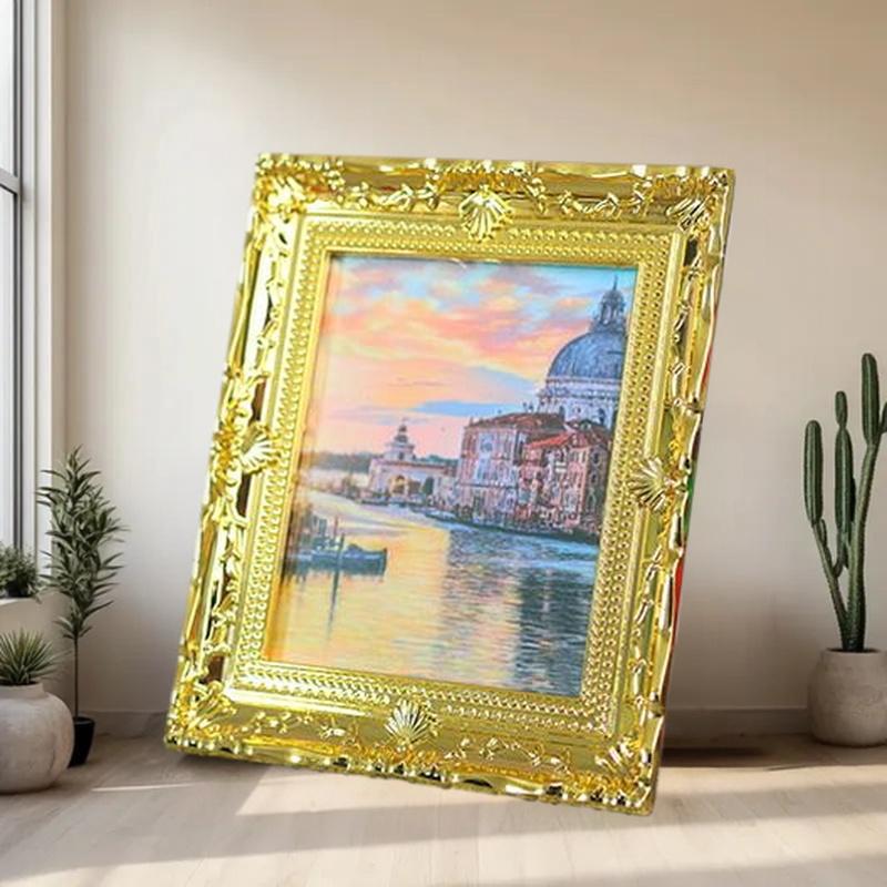1Pcs Miniature Doll House Wall – обзор и цена Resin Art Frame