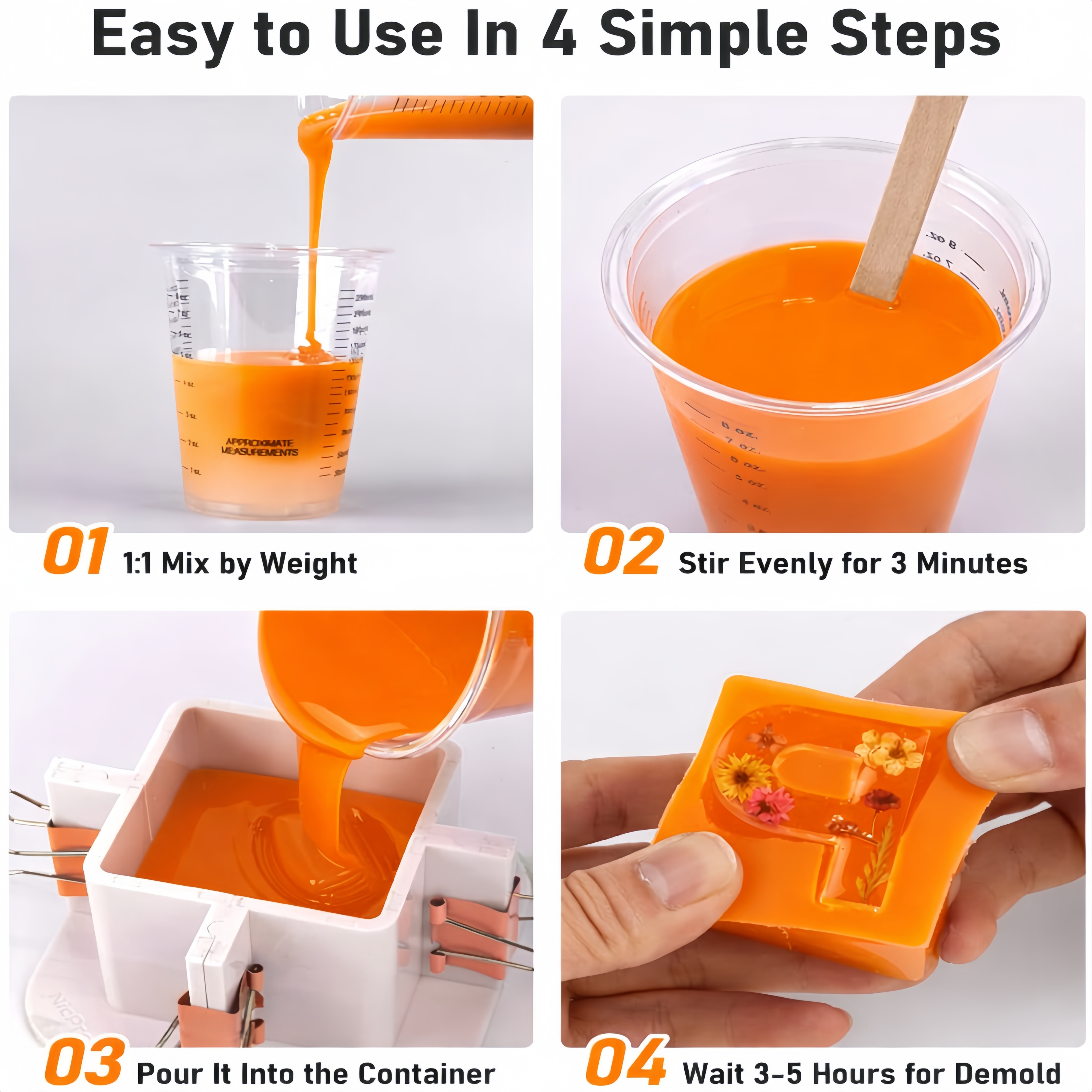 Liquid Silicone Rubber Kit,Hig – обзор и цена Resin Art Tools