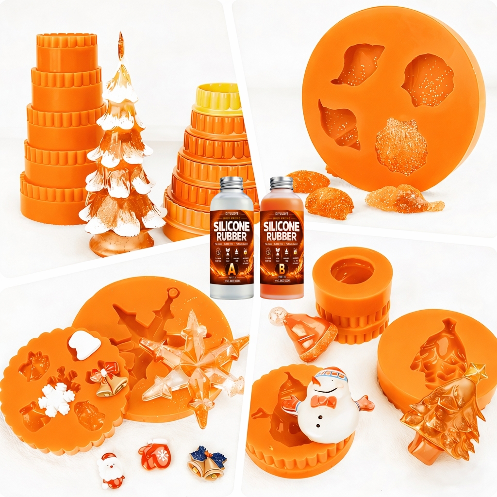 Liquid Silicone Rubber Kit,Hig – обзор и цена Resin Art Tools