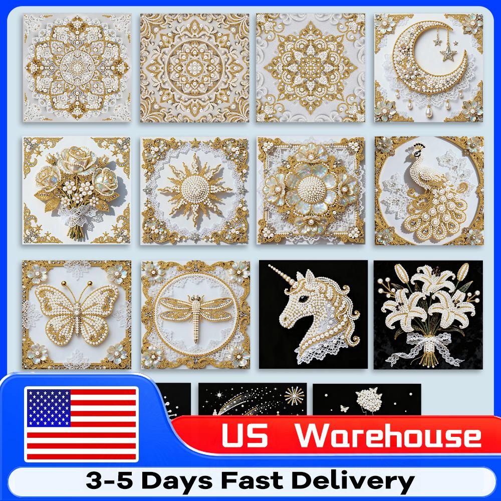 DIY Pearl Painting Kit for Hom – обзор и цена Resin Art Frame