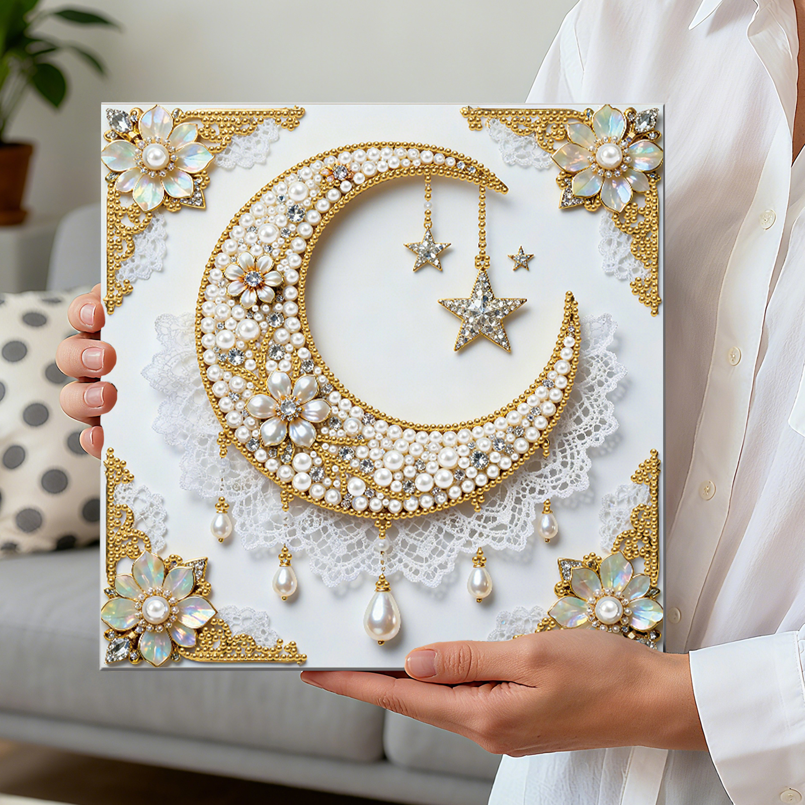 DIY Pearl Painting Kit for Hom – обзор и цена Resin Art Frame