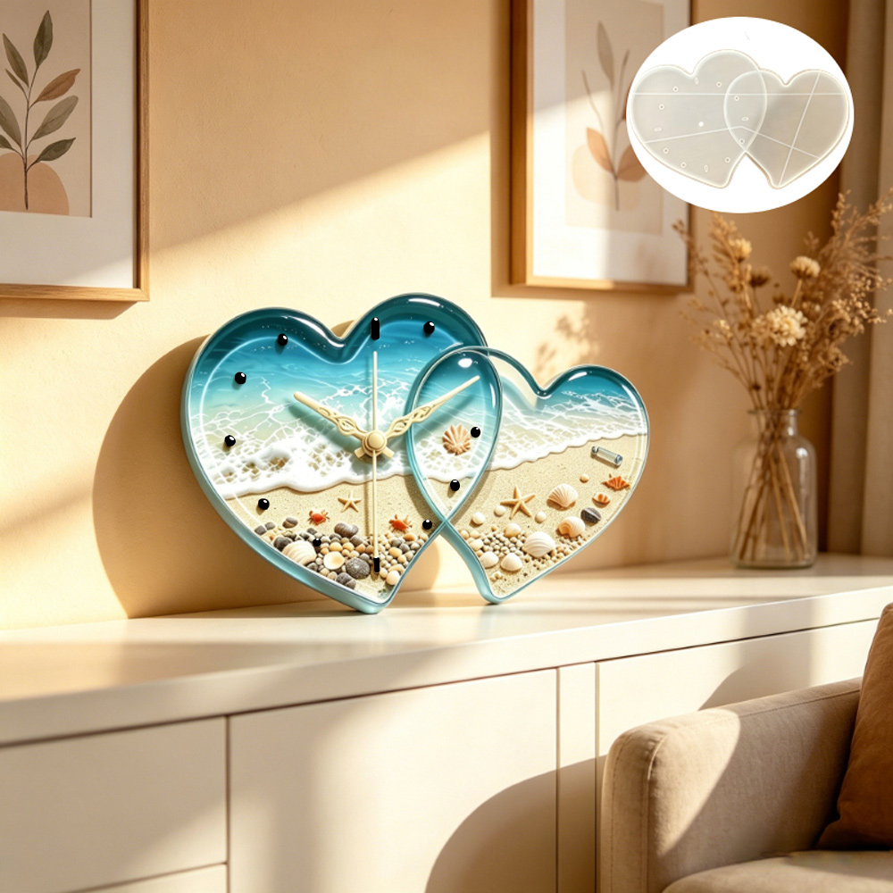 Love connected heart shape clo – обзор и цена Resin Art Tools
