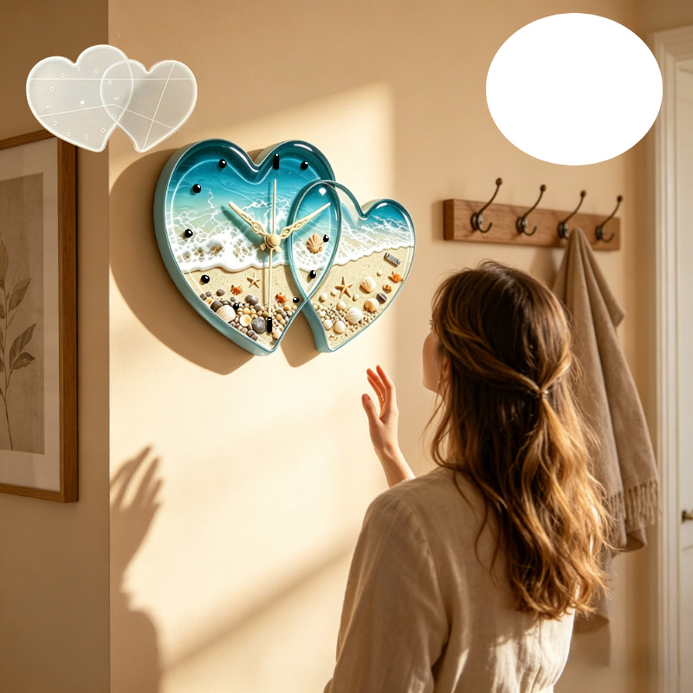 Love connected heart shape clo – обзор и цена Resin Art Tools
