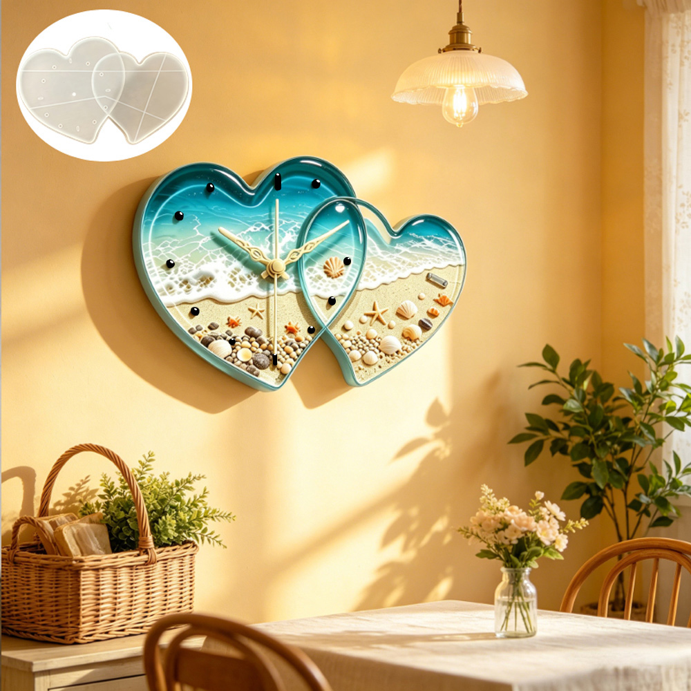 Love connected heart shape clo – обзор и цена Resin Art Tools