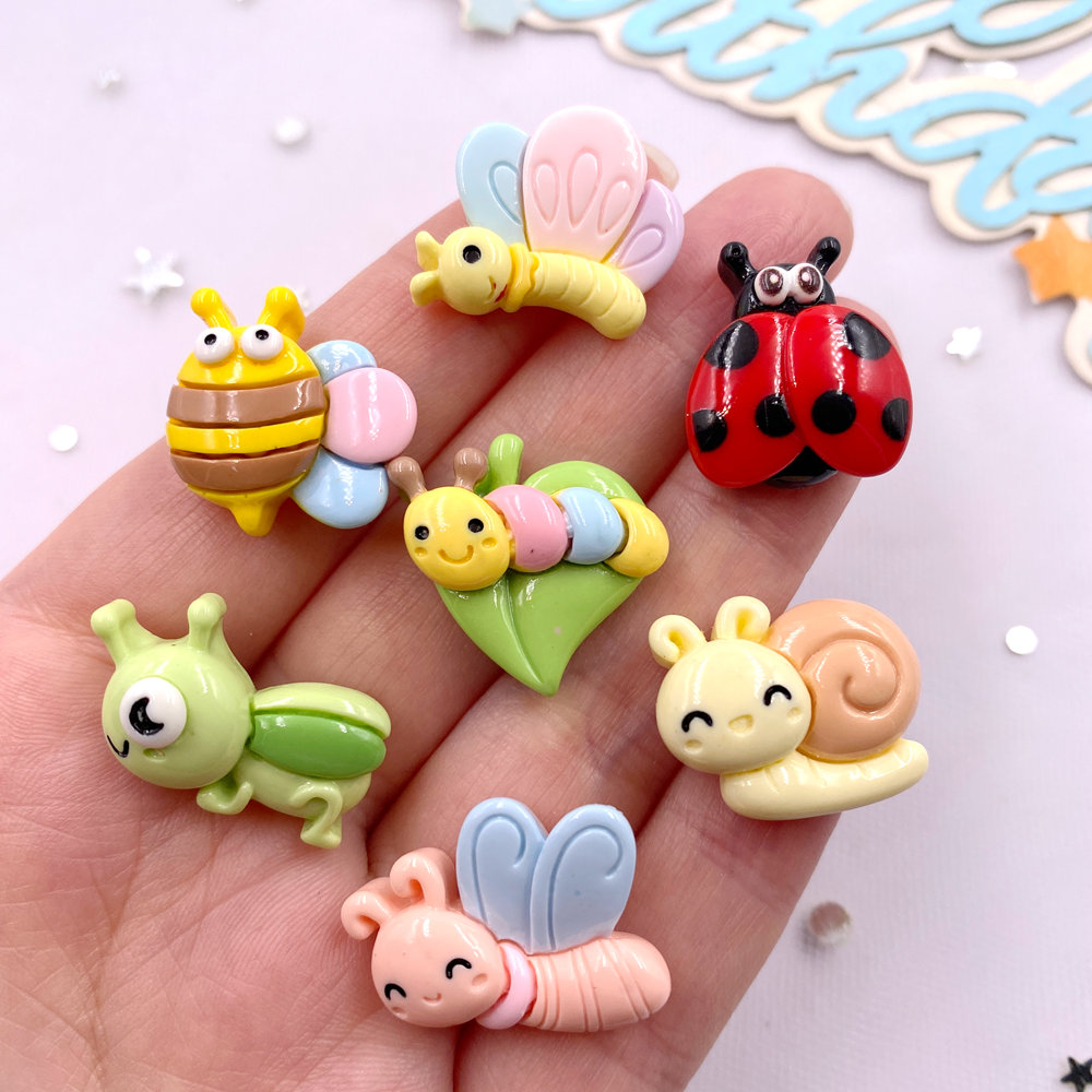 14pcs Colorful Resin Cartoon C – обзор и цена Resin Art Supplies