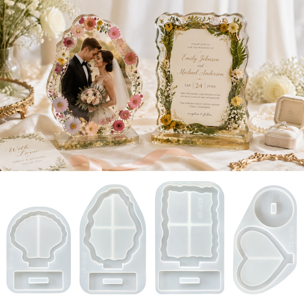 S0305 Love Heart Shell Photo F – обзор и цена Resin Art Frame