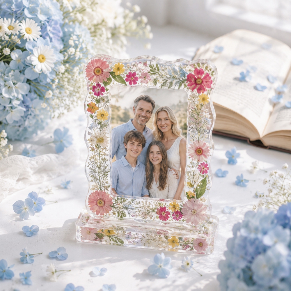 S0305 Love Heart Shell Photo F – обзор и цена Resin Art Frame