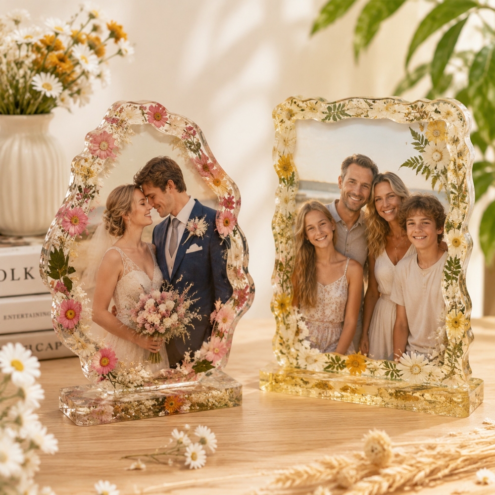 S0305 Love Heart Shell Photo F – обзор и цена Resin Art Frame