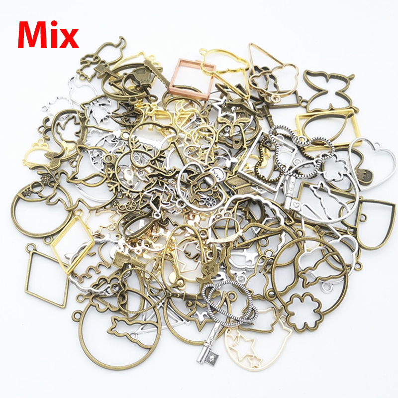 50g 100g DIY Mixed Charms Pend – обзор и цена Resin Art Frame
