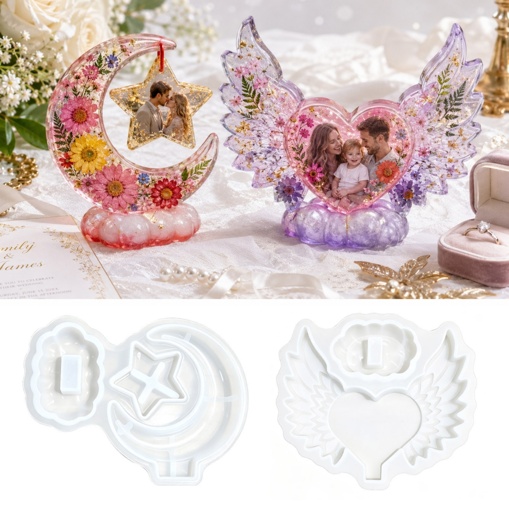 S0308 Heart Shaped Photo Frame – обзор и цена Resin Art Frame
