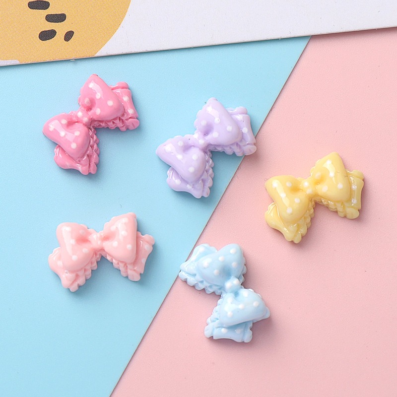 7 Colors Mini Bow Resin Charms – обзор и цена Resin Art Phone Case