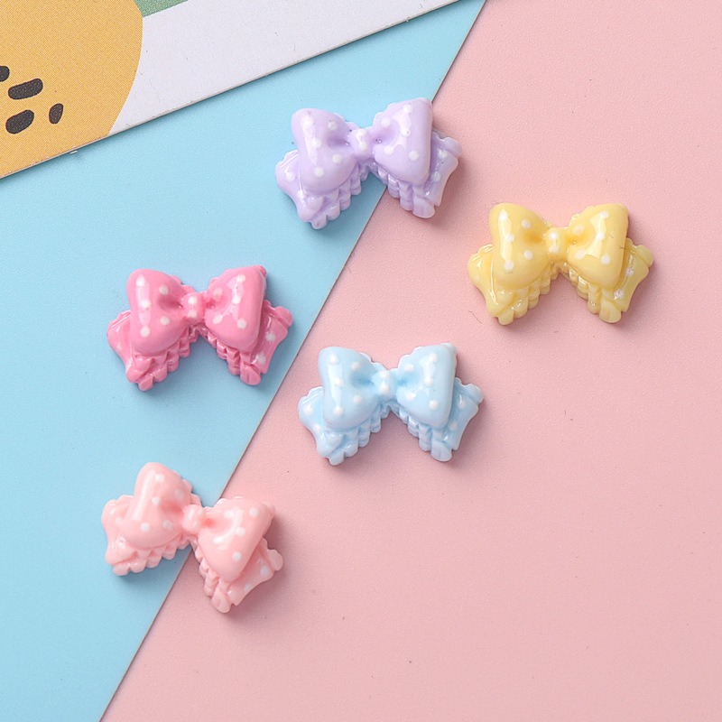 7 Colors Mini Bow Resin Charms – обзор и цена Resin Art Phone Case