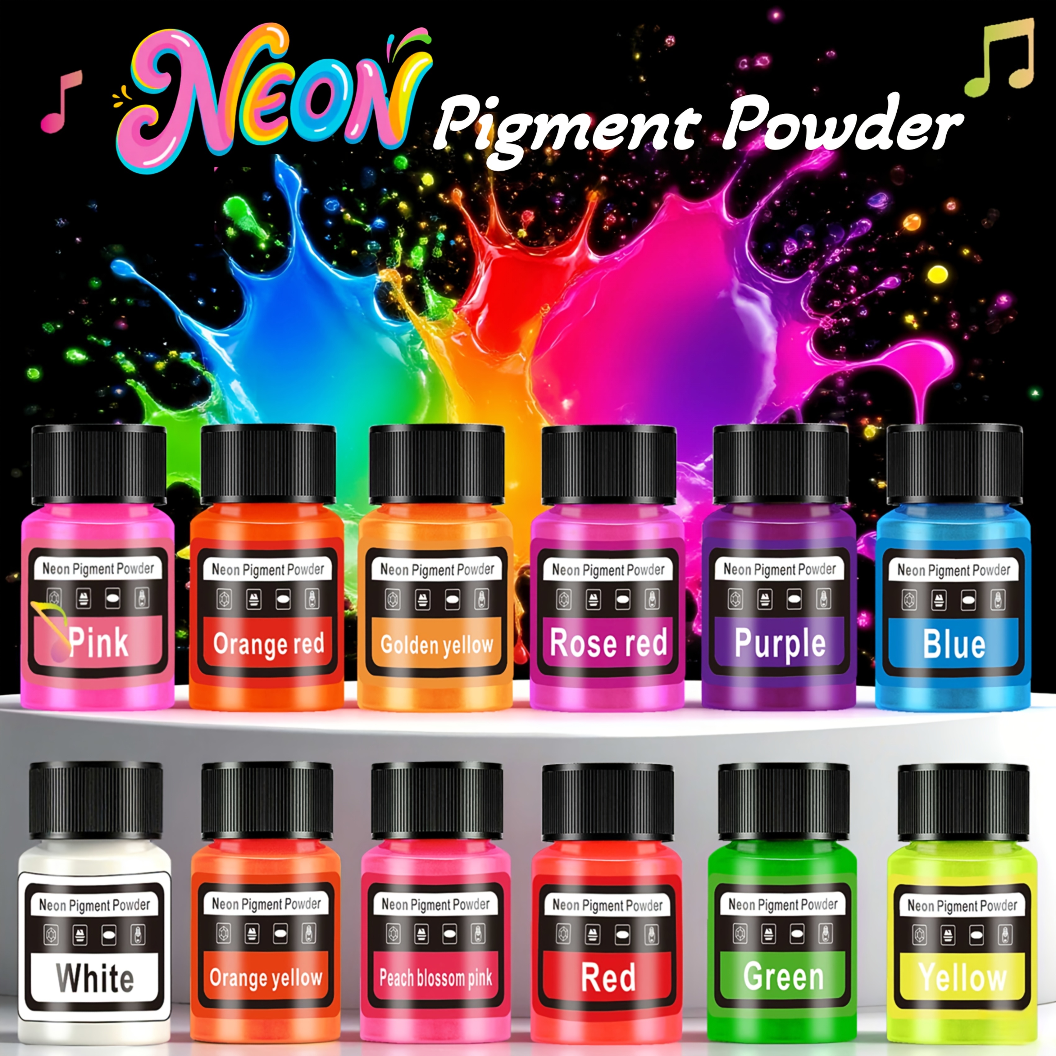 Fluorescent Powder/Neon Resin  – обзор и цена Resin Art Pro