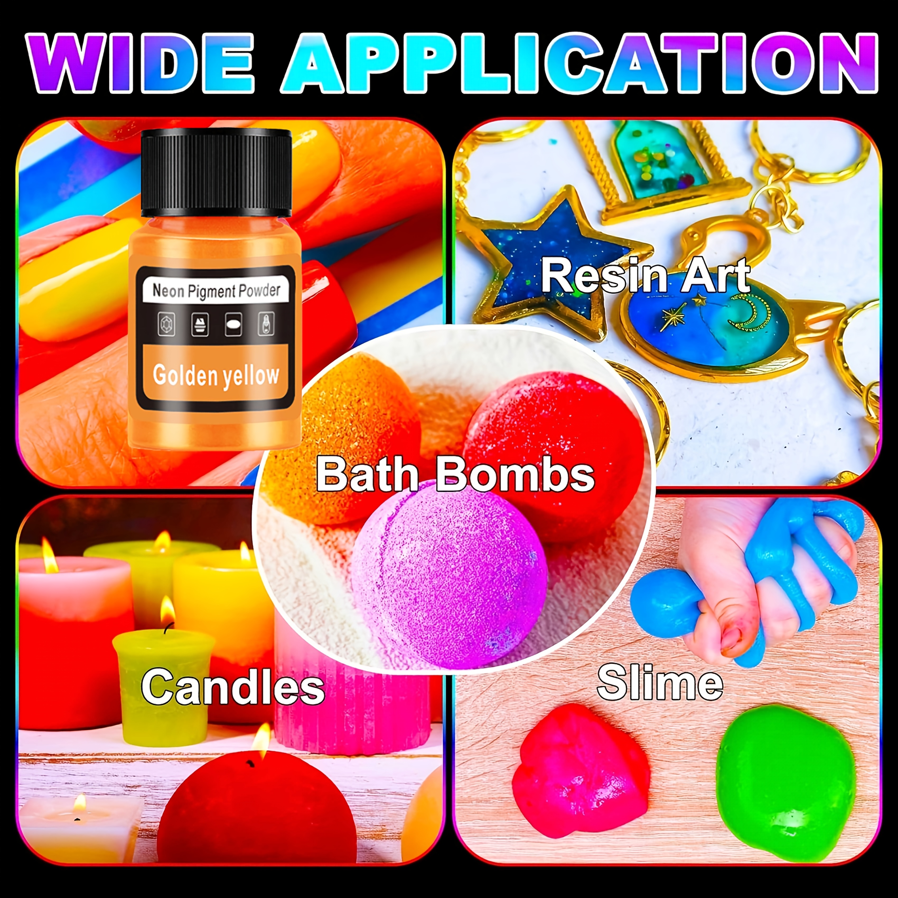 Fluorescent Powder/Neon Resin  – обзор и цена Resin Art Pro